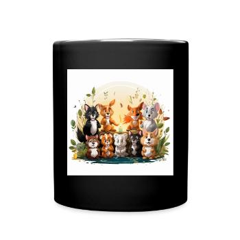 Les sorciers fantaisistes - Mug uni - noir - Devant