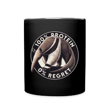 No Ant Left Behind - Tasse einfarbig - Schwarz - Vorne