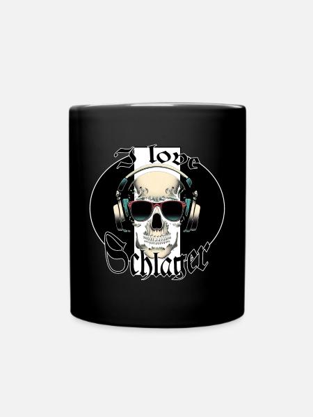 Schlager fans - that's for YOU! - Full Colour Mug - black