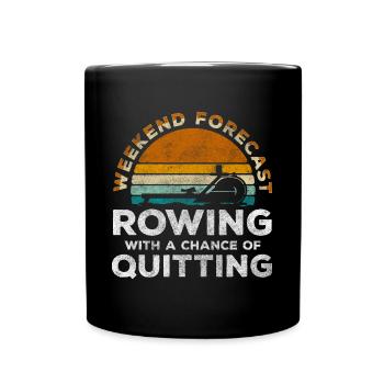 Rowing Sport Body Rowing - Full Colour Mug - black - Front