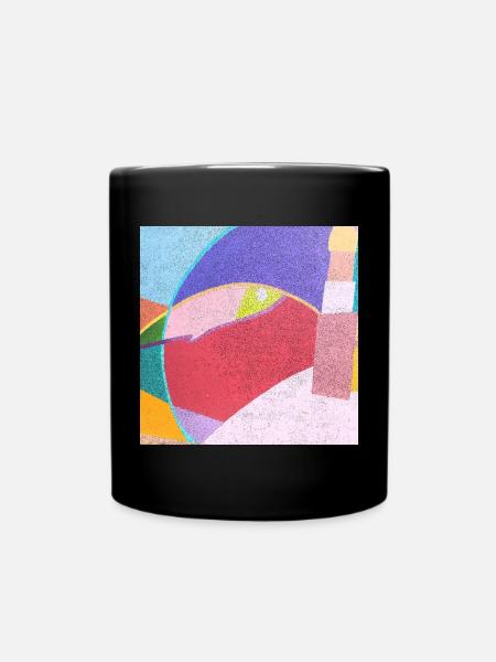 Colorful Murals - Full Colour Mug - black