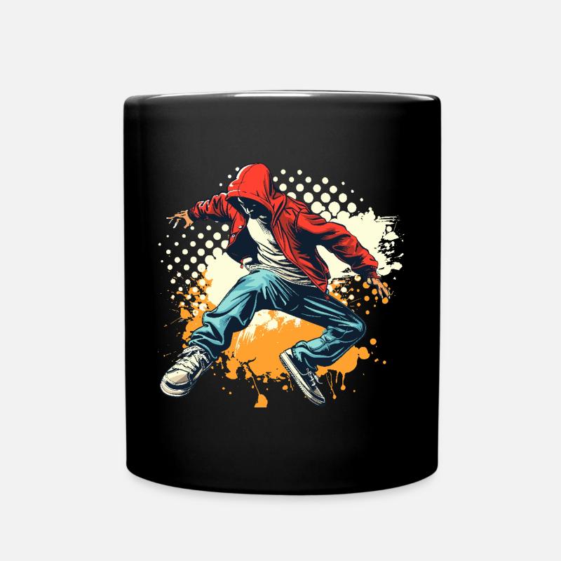 Graphique Breakdancer - Mug uni - noir