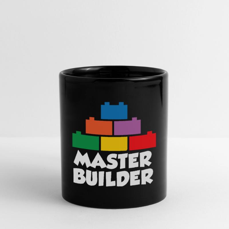 Constructeur de briques Bâtiment en briques Maître constructeur Mug uni