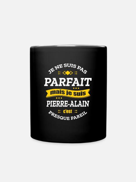 PIERRE-ALAIN PARFAIT - PRENOM PIERRE-ALAIN - Mug uni - noir
