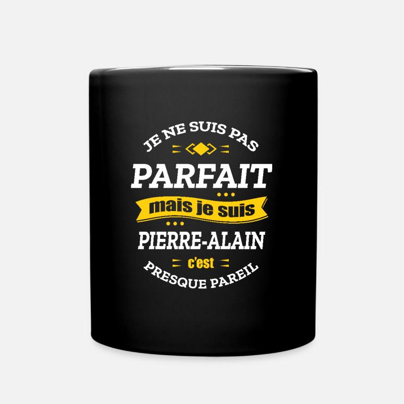 PIERRE-ALAIN PARFAIT - PRENOM PIERRE-ALAIN - Mug uni - noir