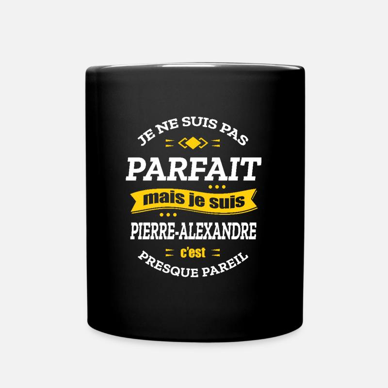 PIERRE-ALEXANDRE PARFAIT - PRENOM PIERRE-ALEXANDRE - Mug uni - noir