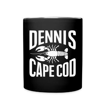 Dennis Cape Cod Hummer - Tasse einfarbig - Schwarz - Vorne