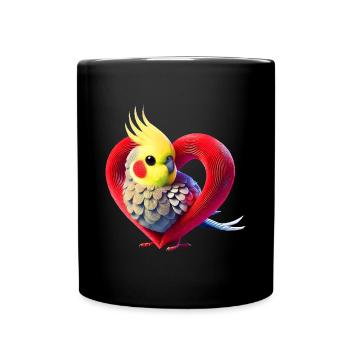 Nymphe (01) - Mug uni - noir - Devant