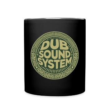 dub sound system - Full Colour Mug - black - Front