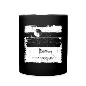 Volleyball Sketch - Full Colour Mug - black - Front
