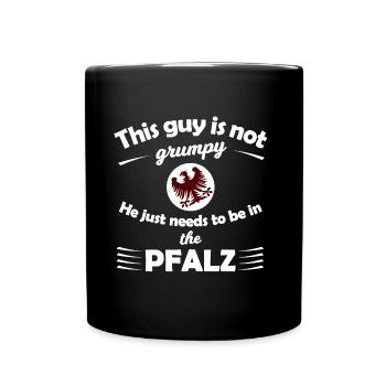 The Palatinates in the south - Full Colour Mug - black - Front