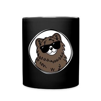 Cool Bear - Full Colour Mug - black - Front