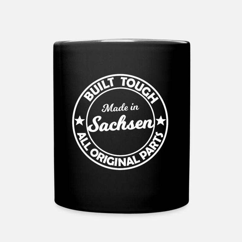 Die Sachsen Legenden - Tasse einfarbig - Schwarz