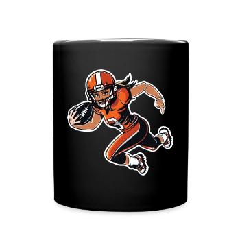 American Footballer Girls - Full Colour Mug - black - Front
