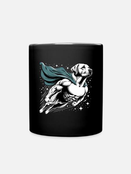 Super Hund Labrador Retriever Labi Labbi Geschenk - Tasse einfarbig - Schwarz