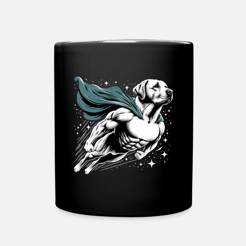 Super Hund Labrador Retriever Labi Labbi Geschenk - Tasse einfarbig - Schwarz