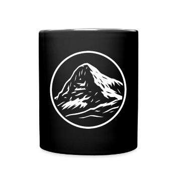 Eiger - Tasse einfarbig - Schwarz - Vorne