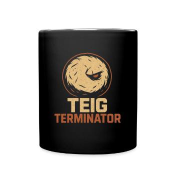 Dough Terminator Bread Design for Clay Heroes - Full Colour Mug - black - Front