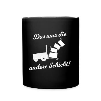 The Logistics Layer - Full Colour Mug - black - Front