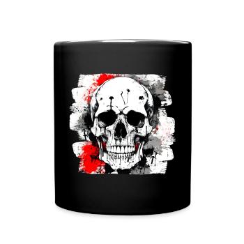 Heavy Metal Tattoo Biker Club - Full Colour Mug - black - Front