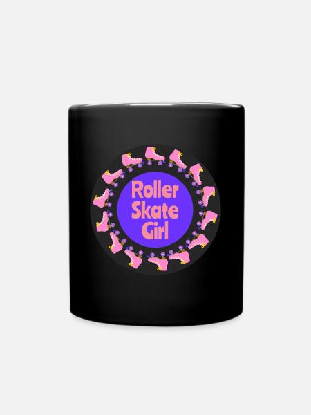 Roller Skate Fille / Chaussures Roller Filles - Mug uni - noir