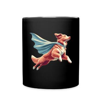 Super Dog Nova Scotia Duck Tolling Retriever - Full Colour Mug - black - Front