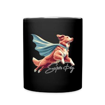 Super Dog Nova Scotia Duck Tolling Retriever - Full Colour Mug - black - Front