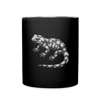 Fire salamander - Full Colour Mug - black - Front