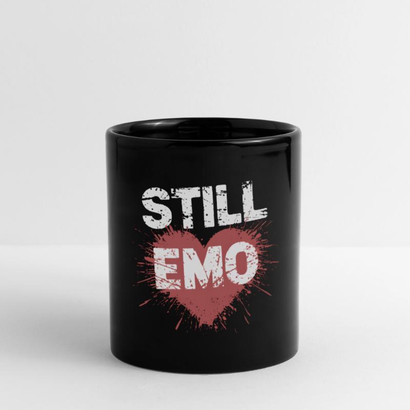 Still Emo! Emo Goth Alternative Tasse einfarbig