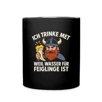 I drink mead - Full Colour Mug - black - Front