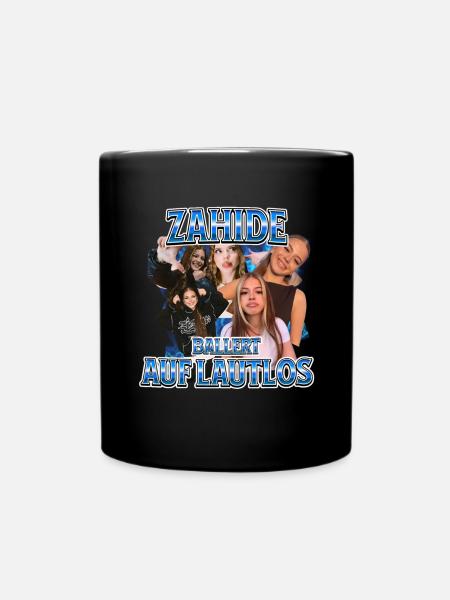 Retro Zahide Bootleg 90s Vintage Design Zah1ide - Tasse einfarbig - Schwarz