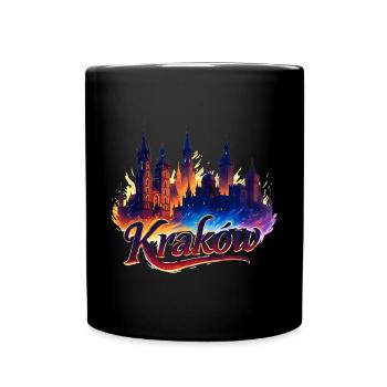 Krakow Kraków City Poland Gift - Full Colour Mug - black - Front