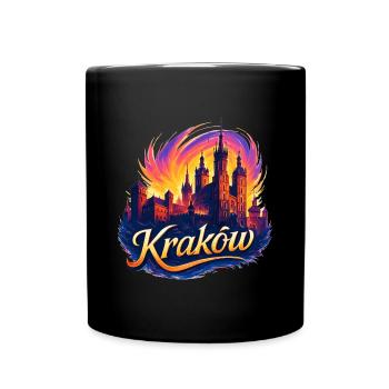 Krakow Kraków City Poland Gift - Full Colour Mug - black - Front