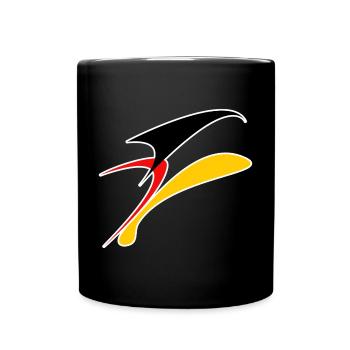 DL9 - Tasse einfarbig - Schwarz - Vorne
