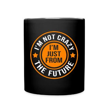 Voyage dans le temps - Mug uni - noir - Devant