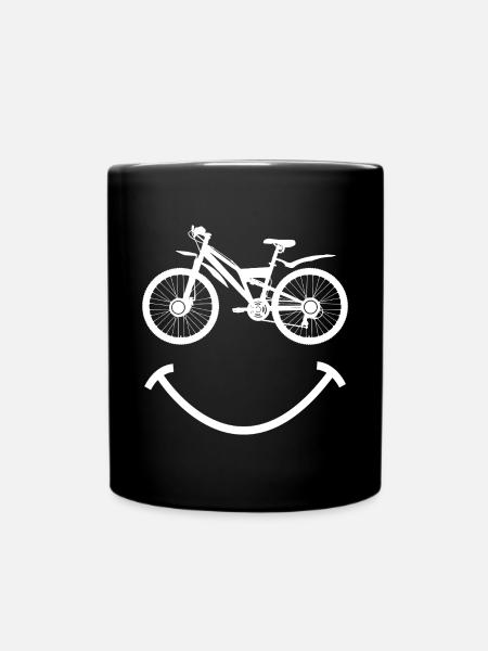 MTB Mountainbike - Tasse einfarbig - Schwarz