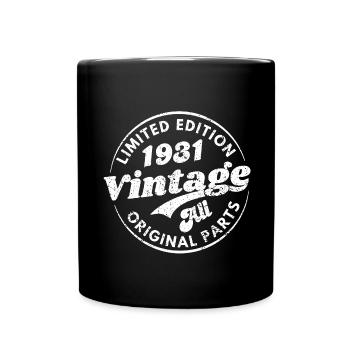 Limited edition 1931 vintage all original parts - Mug uni - noir - Devant