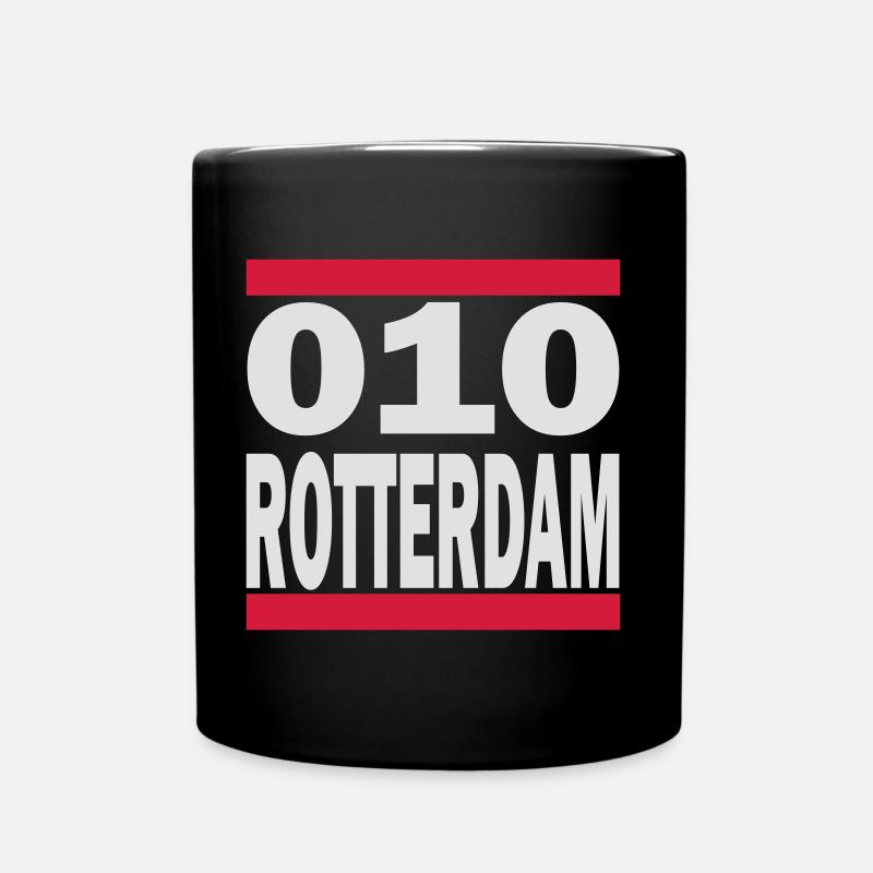 010 Rotterdam - Full Colour Mug - black