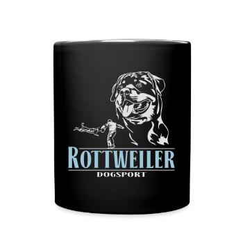ROTTWEILER Dogsport Dogs Chien Wilsigns IGP - Mug uni - noir - Devant