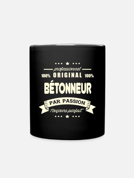 Bétonneur Original - Mug uni - noir