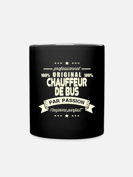 Chauffeur de bus Original - Mug uni - noir