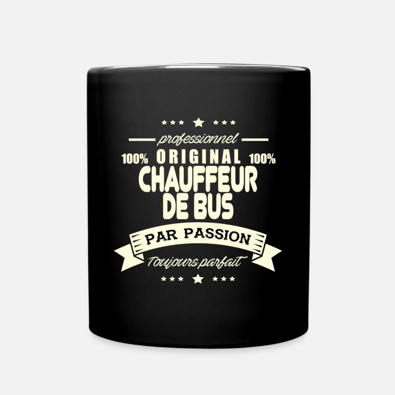Chauffeur de bus Original - Mug uni - noir