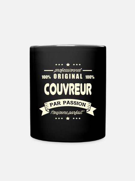 Couvreur Original - Mug uni - noir
