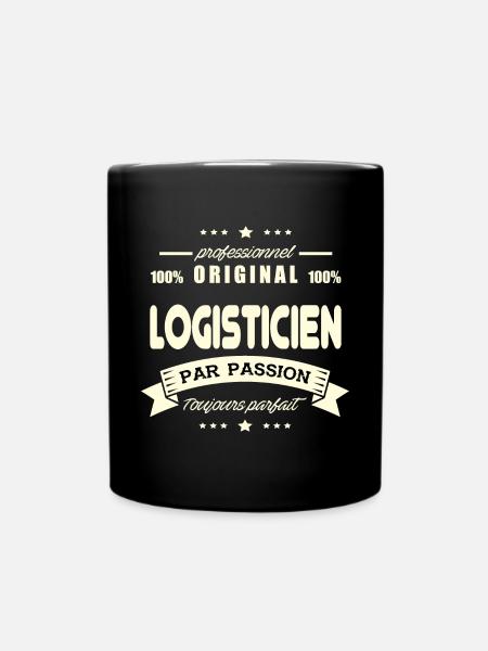 Logisticien Original - Mug uni - noir