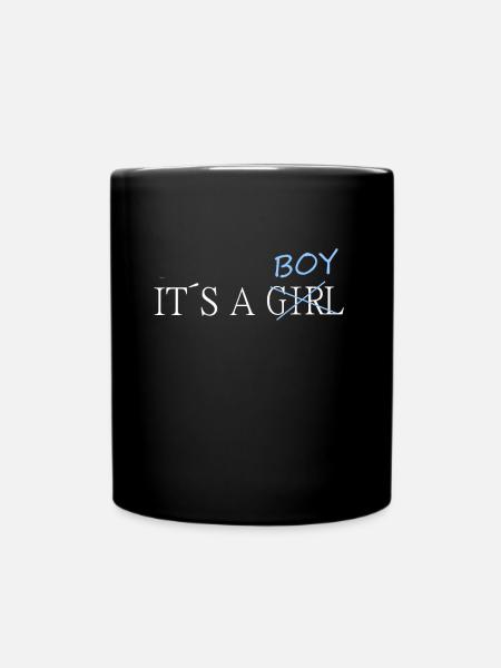 It´s a boy - Tasse einfarbig - Schwarz