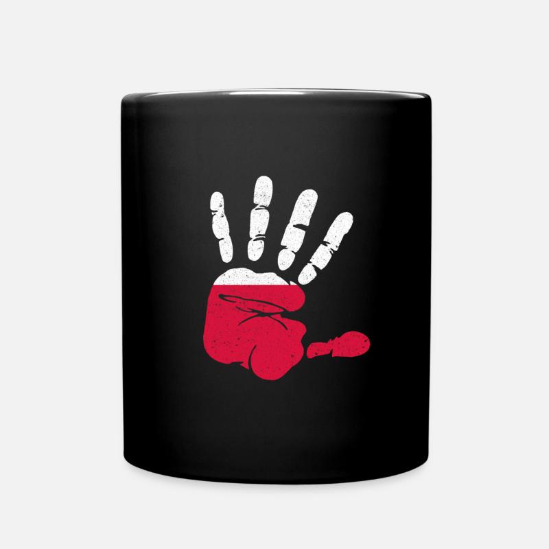 Pologne Polska Varsovie Cracovie cadeau - Mug uni - noir