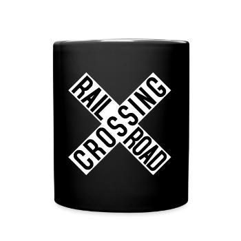 railway station - Full Colour Mug - black - Front
