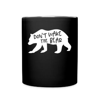 porter - Mug uni - noir - Devant