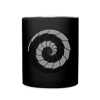 Stroke Galaxy - Full Colour Mug - black - Front