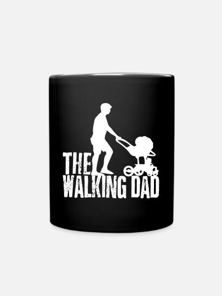 The Walking Dad Best Daddy - Full Colour Mug - black
